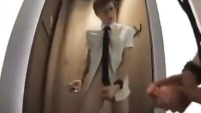 Bullet Train Cumshots: Public Outdoor Sex Exposed!