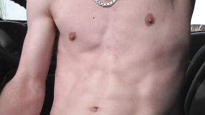 Car Suckers Fuckers: Big Cock Blond Boys Solo Adventure!