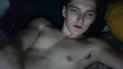 A Horny Guys Web-Cam Amateur Solo Adventure - An Erotic Journey