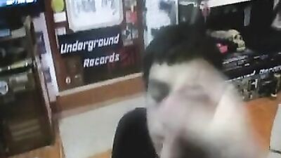 Enjoying Big Floppy Cock: Father and Son Oral Delight