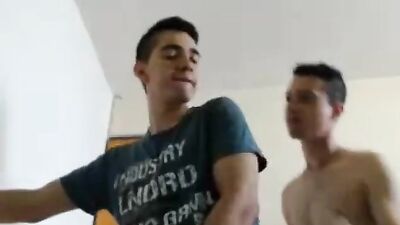 Gay Bareback Porn with a Horny Friend