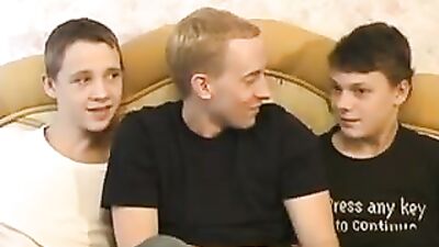 Gay Porn: Young Russians in Love - Short Films Father and Step Son
