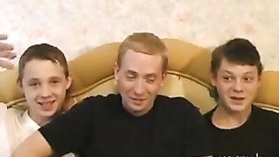Gay Porn: Young Russians in Love - Short Films Father and Step Son
