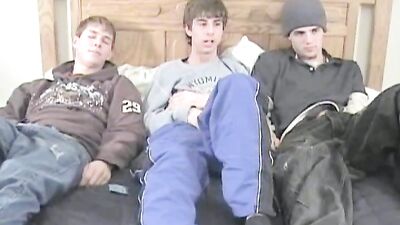 Gay Buds Take It To the Next Level - Action Group Sex Oral!