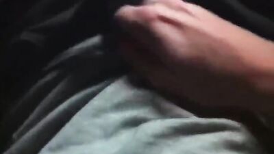 Masturbating in the car: Amateur Cum Shots Handjob!