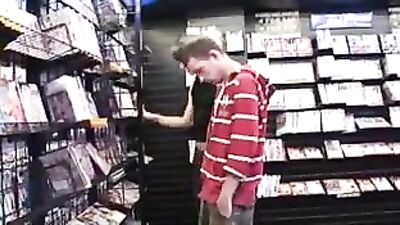 Back Room Adventures: Bareback Action in the Porn Shop!