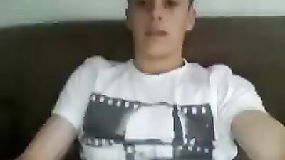 Young Hunk: Gay Porn Video with a Nice Looking Boy!