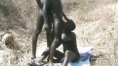 Afro Fury: Explosive Amateur Bareback Action with Hot African Boys!