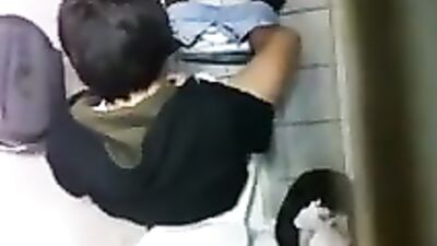 In Public Toilets, Captured - Exposed and Desperate Amateur Cum Shots Handjob!