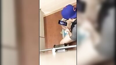 In public toilets, captured again - Handjob and Amateur Cum Shots with 16-year old boys!