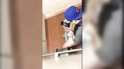 In public toilets, captured again - Handjob and Amateur Cum Shots with 16-year old boys!