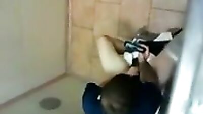 Caught in Public Toilets - Amateur Cum Shots Handjob