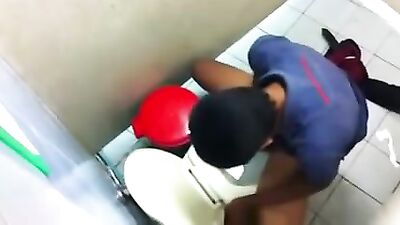 Caught in Public Toilets! 18 - Amateur Cum Shots and Handjobs!