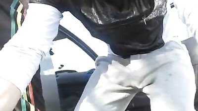 Outdoor Sexcapades - Amateur Couple in a Car