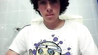 Golden Showers Web-Cam Solo: A Bathroom Adventure