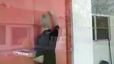 Pizza Boys Nail-Biting Oral Adventure with the Tat Stud!