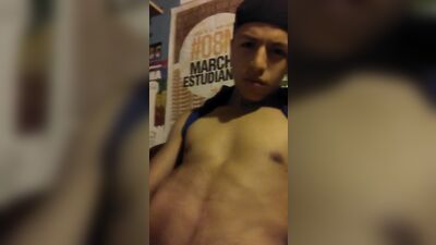 Latino Cutie Wanks Again - Amateur Latino Solo Porn