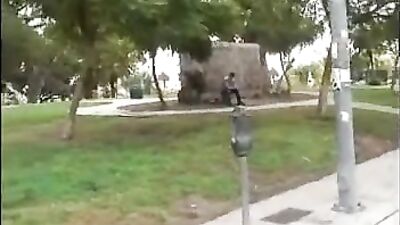 Park Pickup for some Van Sex - Action Father and Step Son