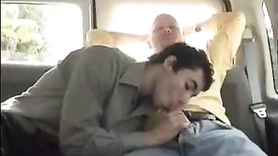 Park Pickup for some Van Sex - Action Father and Step Son