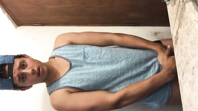 Cute and sexy Amateur Web-Cam Solo - Exploring Gay Fantasies!