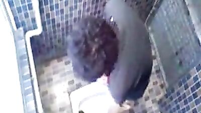 Public Restroom Spy Cum Shots - Web-Cam Solo