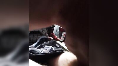 Redhead Boy Puts Out in Public Parking Garage with Man!