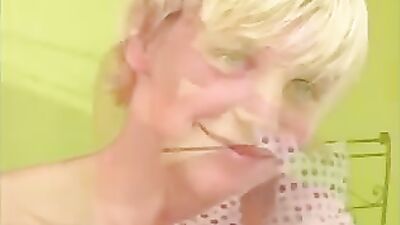 Blond Bombshell Shot Show - Cum Shots Solo with Hot Boys!