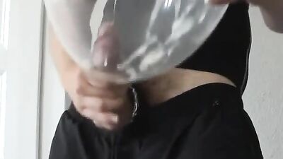Teen Gay Boy Cums Inside a Balloon - The Ultimate Solo Porn Experience