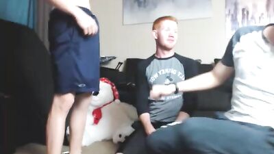 Three Best Buds Reunite for an Unforgettable Gay Porn Adventure!