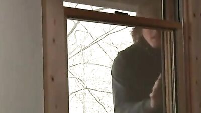 Gay Cabin Threesome: Action Bareback Group Sex