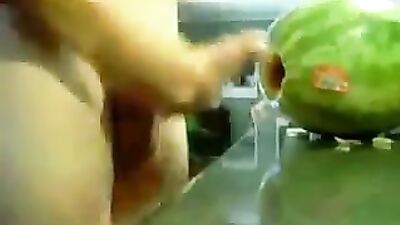 Watermelon fuck