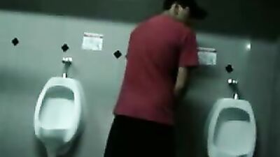 Gay Porn Voyeur - Public Toilet Explosion