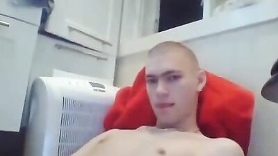 Skinhead: The Cum Shot Web-Cam Solo Experience - A Gay Porn Video