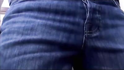 Golden Shower Web-Cam Solo: Uncut Piss Cum Bathroom