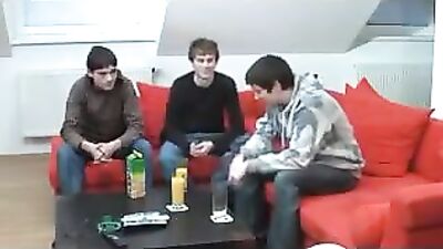 3 Boys: Action-Packed Bareback Straight Fun!