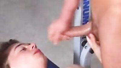Gym Workout - Cum Shots Blond Boys: The Ultimate Gay Porn Fitness Video!