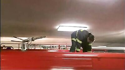 Firehouse Explosion: After Work Firemen Get Wild