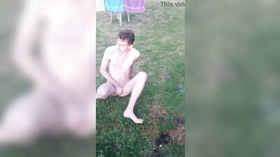 Egg Nog LOL - Public Outside Voyeur Fun! Explore the Torturous Pleasures of Christmas Eggnog Starring Hot Handsome Guys Ready to Please!