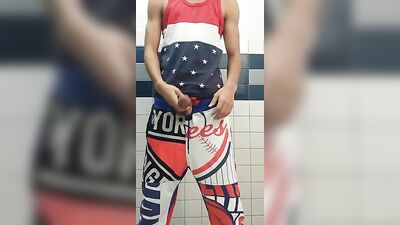 Baseball Cum Shots: Web-Cam Solo Exposed!