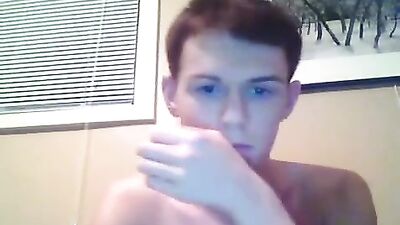 Gay Camboy: Dildo Action