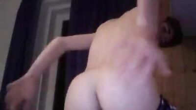Cum in my Hole! Web-Cam Ass Play Handjob
