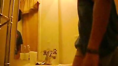 Excellent Cute Boy Bathroom Jerk - Gay Porn Video!