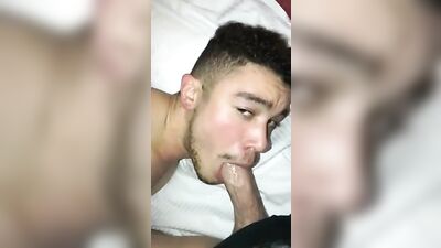 Verbal daddy blow gay twink sex