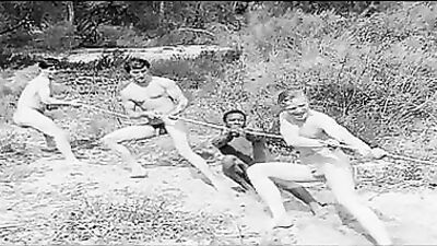 Vintage guys nudist camp gay porn videos