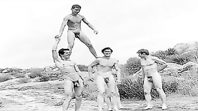 Vintage guys nudist camp gay porn videos