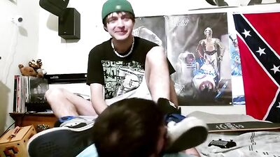 Skater Domination foot fetish gay teen porn