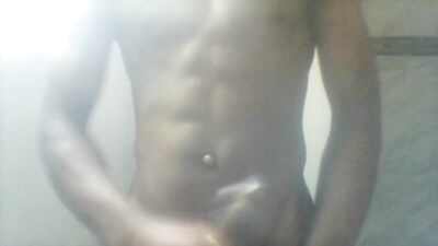 Boy porn jerks off in bathroom