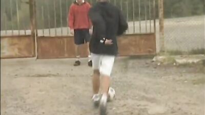 Bareback Soccer Boys porn tube