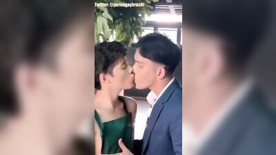 He enjoys friend's cum