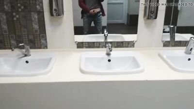Gay teen public porn wanking in public toilets